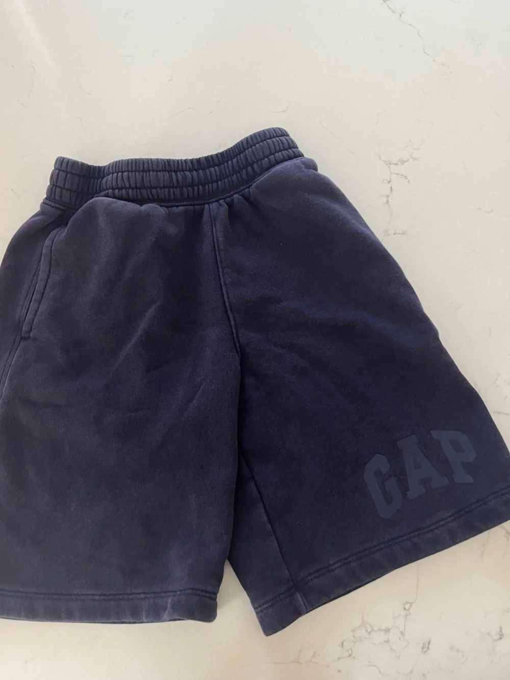 GAP Navy Blue Boys' Elastic Waist Shorts